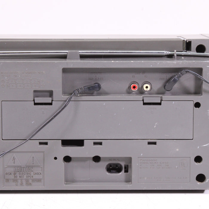 Panasonic RX-CW50 Portable Boombox Dual Cassette AM/FM Stereo Radio-Boombox-SpenCertified-vintage-refurbished-electronics
