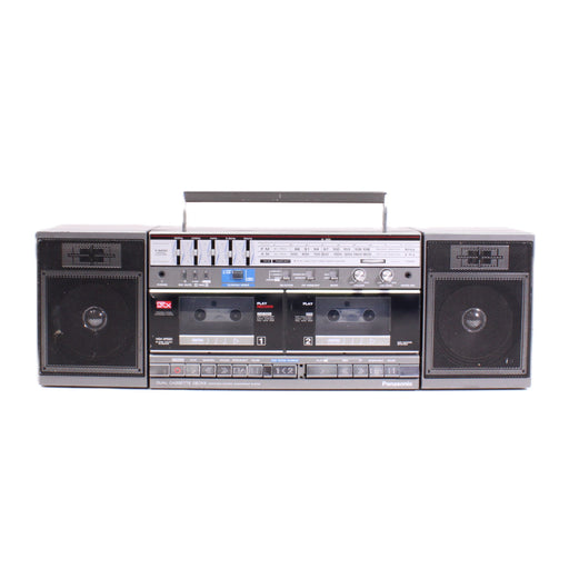 Panasonic RX-CW50 Portable Boombox Dual Cassette AM/FM Stereo Radio-Boombox-SpenCertified-vintage-refurbished-electronics
