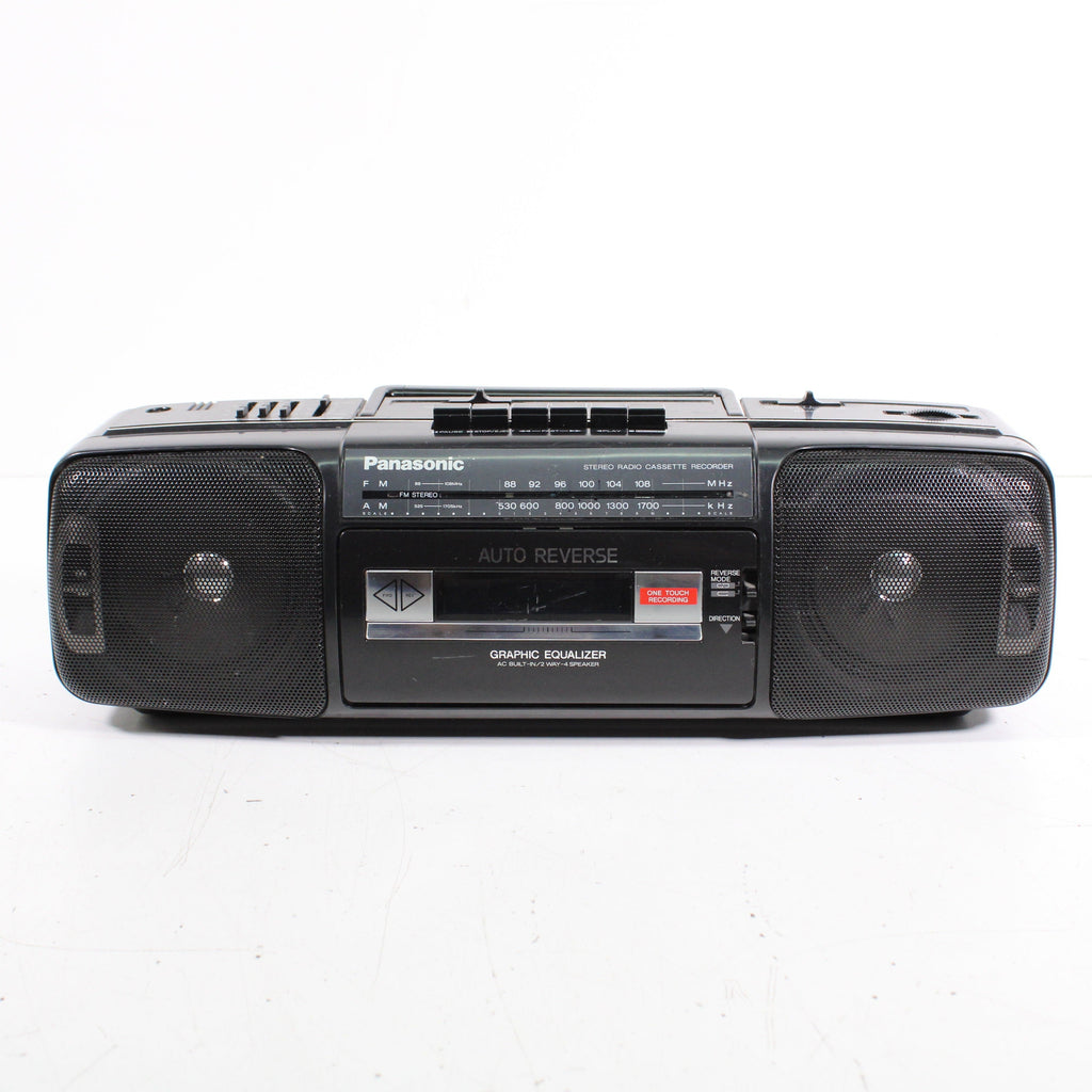 Panasonic RX-FS450 AM FM Stereo Radio Cassette Recorder Boombox (AS IS