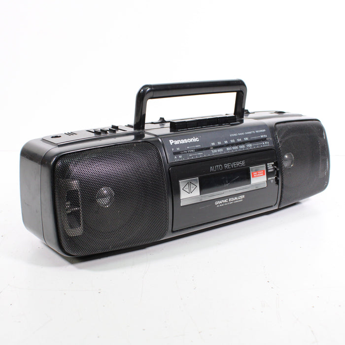 Panasonic RX-FS450 AM FM Stereo Radio Cassette Recorder Boombox (AS IS ...