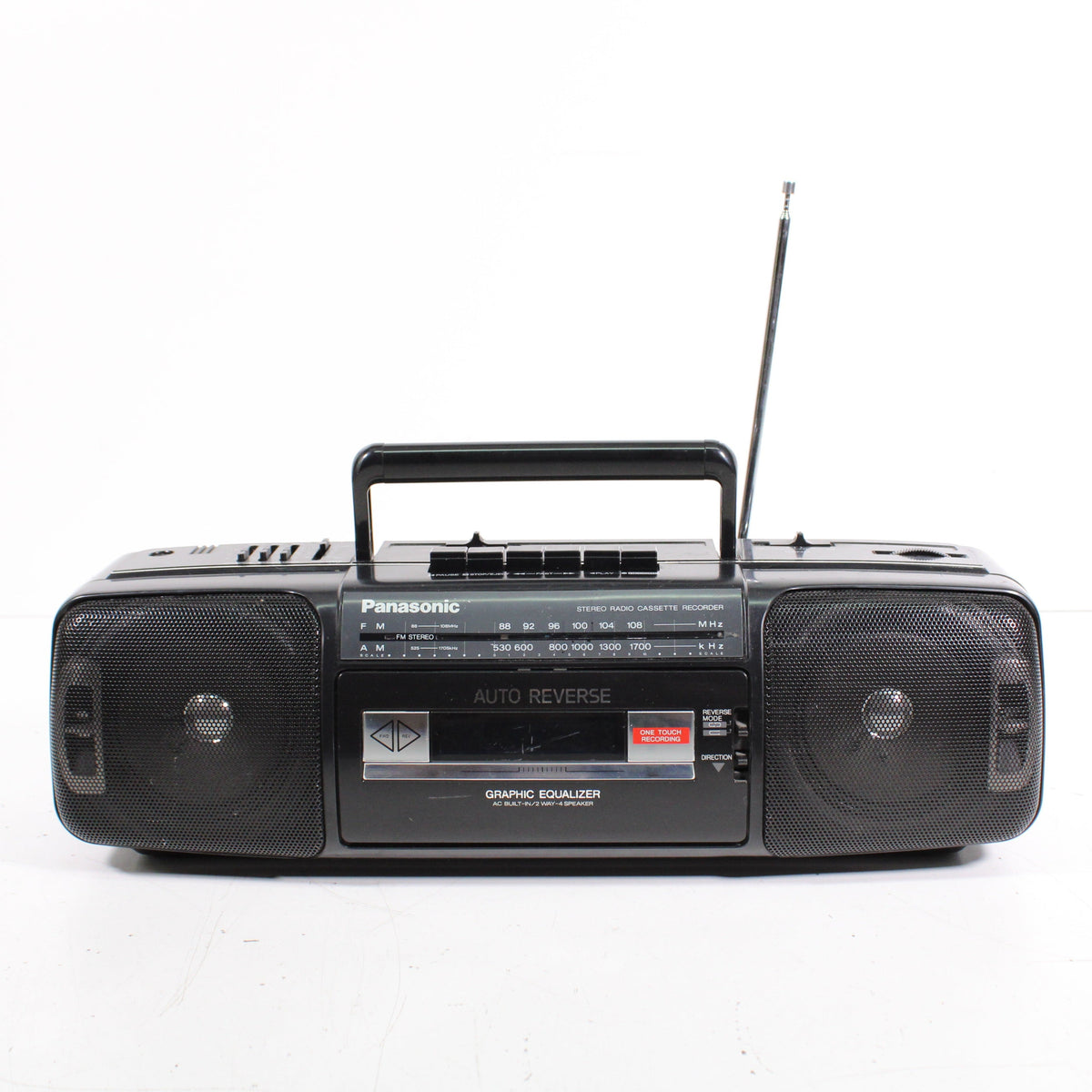 Vintage Panasonic RX-C37L 2024 Boombox Portable Radio TAPE DOESN'T WORK, RADIO DOES