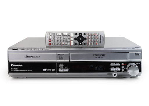 Panasonic SA-HT830V 5 Disc DVD / VHS Home Theatre System-Electronics-SpenCertified-refurbished-vintage-electonics