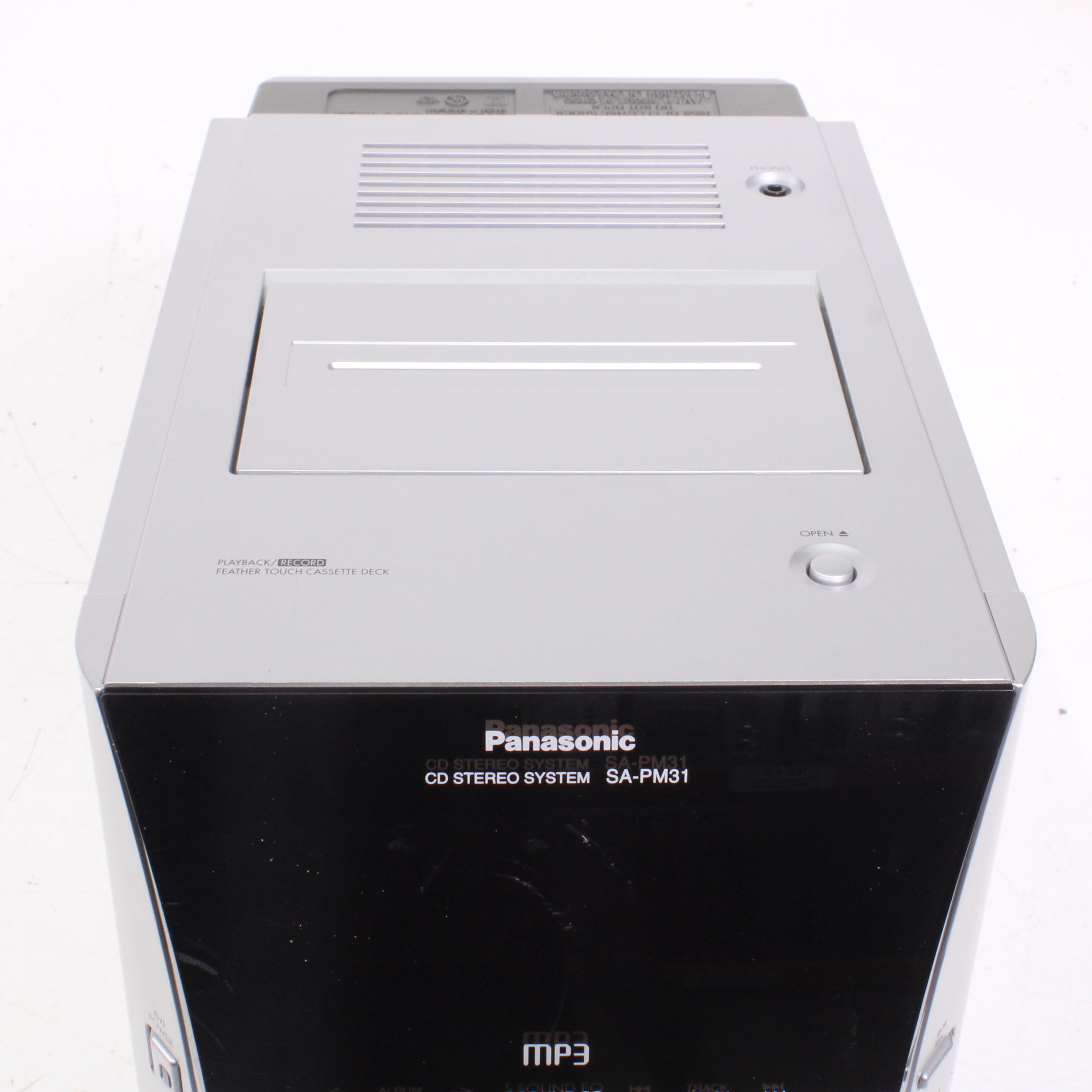 Panasonic SA-PM313 CD Stereo System Cassette Deck AM FM Radio (NO SPEA ...