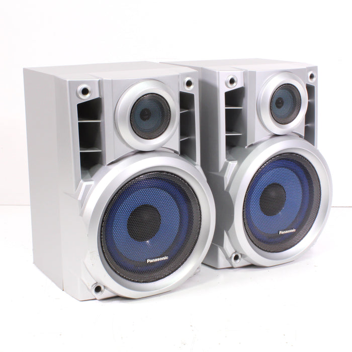 Panasonic SB-AK110 Bookshelf Speaker Pair for Component System-Speakers-SpenCertified-vintage-refurbished-electronics