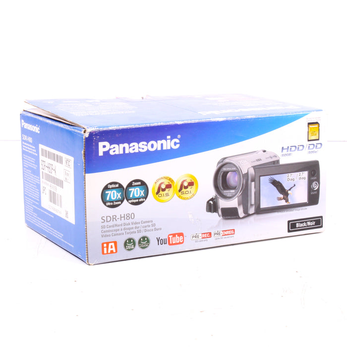 Panasonic SDR-H80 SD and HDD Camcorder 60GB Hard Drive (UNTESTED)-Video Cameras-SpenCertified-vintage-refurbished-electronics