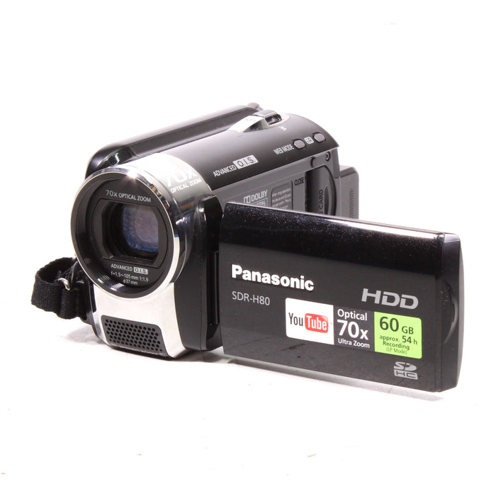 Panasonic SDR-H80 SD and HDD Camcorder 60GB Hard Drive (UNTESTED)-Video Cameras-SpenCertified-vintage-refurbished-electronics
