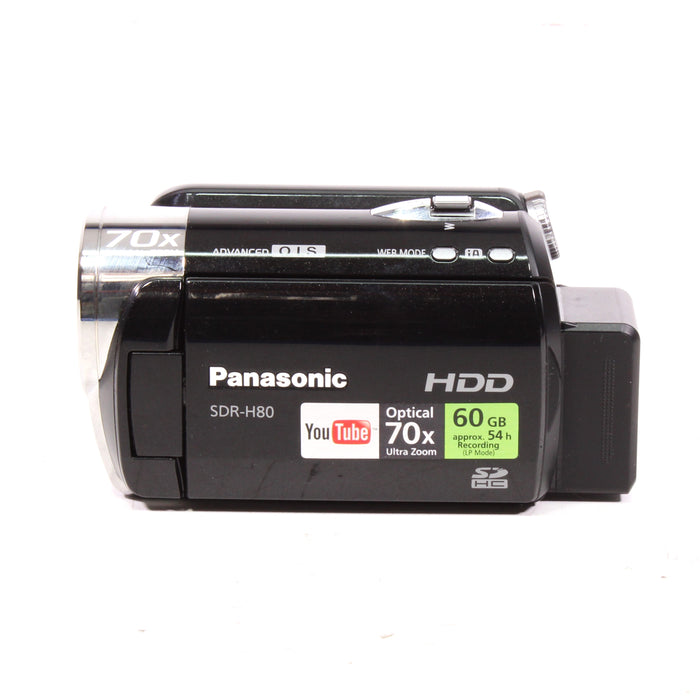 Panasonic SDR-H80 SD and HDD Camcorder 60GB Hard Drive (UNTESTED)-Video Cameras-SpenCertified-vintage-refurbished-electronics