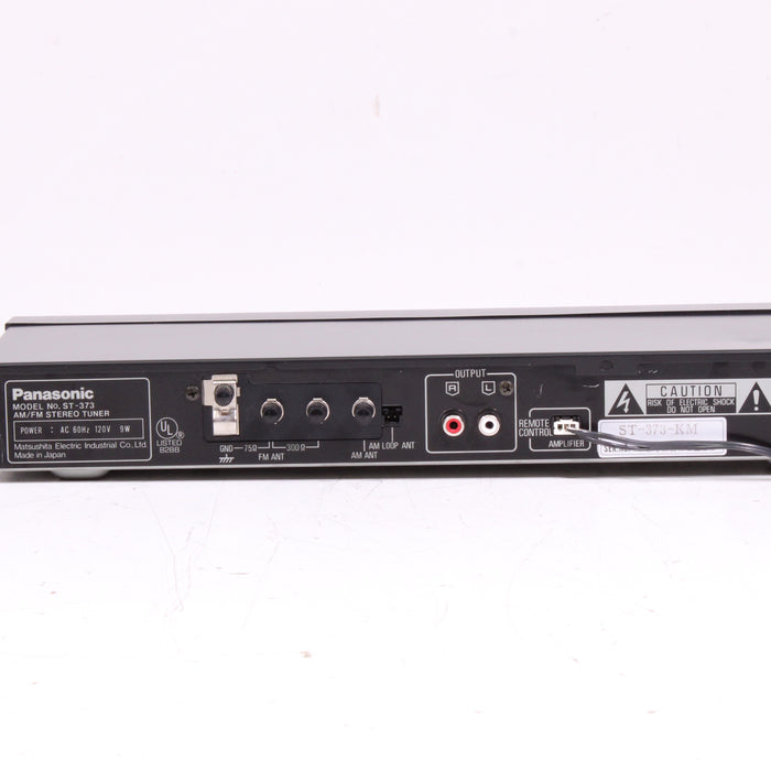 Panasonic ST-373 Synthesizer Tuner AM/FM Stereo Digital Quartz Lock Tuner-Audio & Video Receivers-SpenCertified-vintage-refurbished-electronics