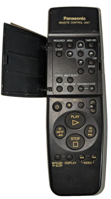 Panasonic VEQ1642 Remote Control for VCR AG-1300P and More-Remote Controls-SpenCertified-vintage-refurbished-electronics