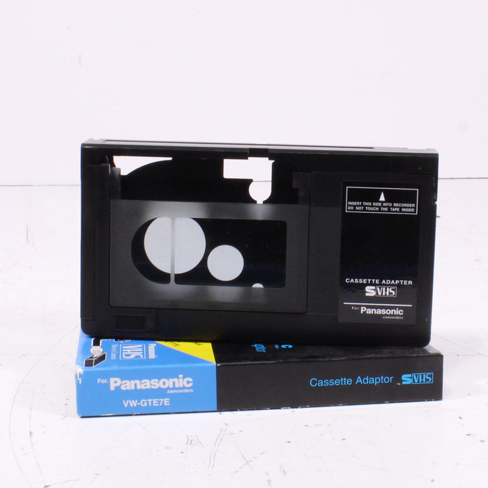 Panasonic VW-GTE7E Cassette Adapter VHS-C to S-VHS VCR Converter-VCR Accessories-SpenCertified-vintage-refurbished-electronics