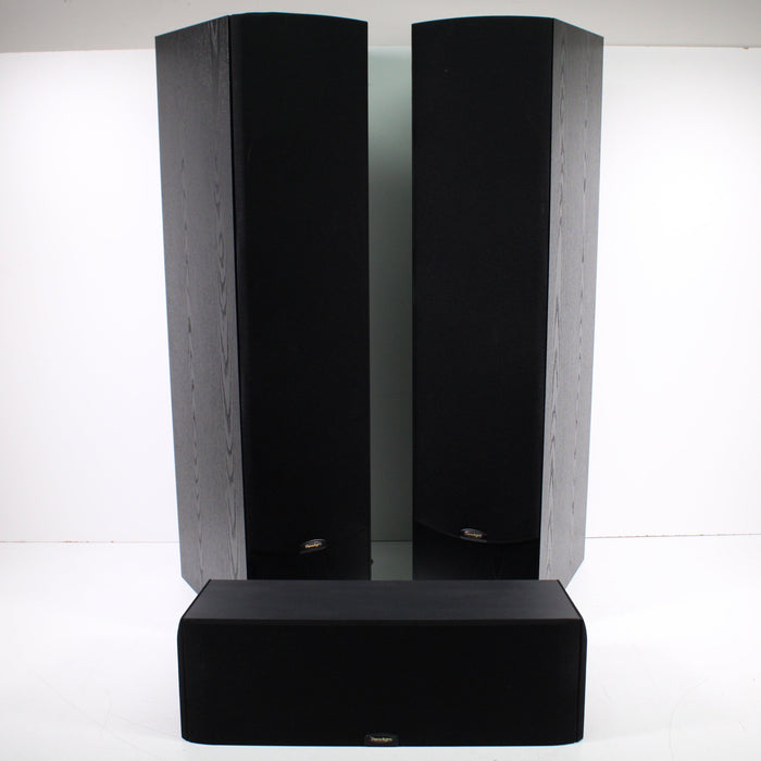 Paradigm Monitor 9 Floorstanding Speaker Pair and CC-370 Center Channel Bundle (AS IS)-Speakers-SpenCertified-vintage-refurbished-electronics