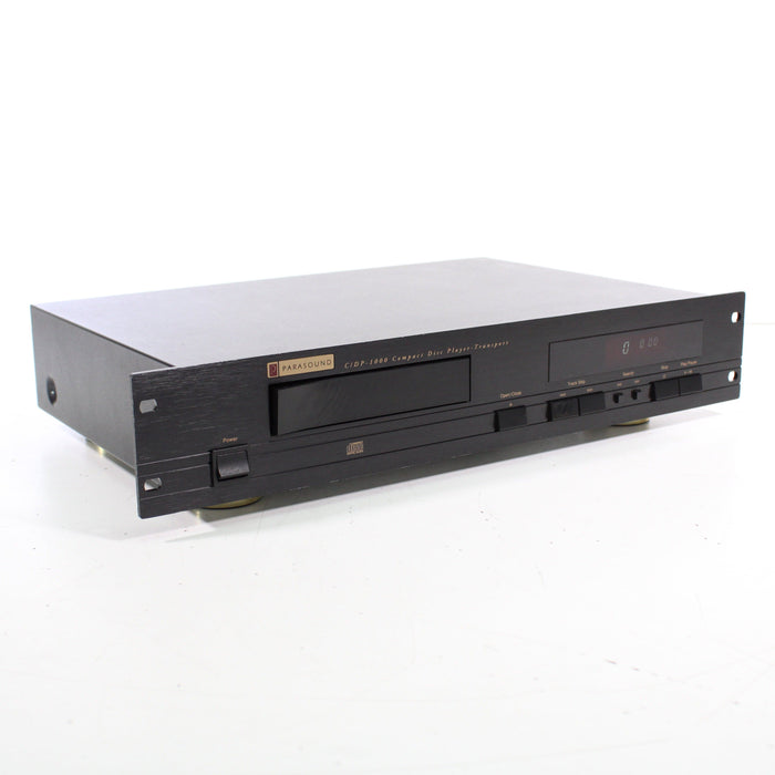 Parasound C/DP-1000 Compact Disc Player Transport Rack Mountable (1998)-CD Players & Recorders-SpenCertified-vintage-refurbished-electronics