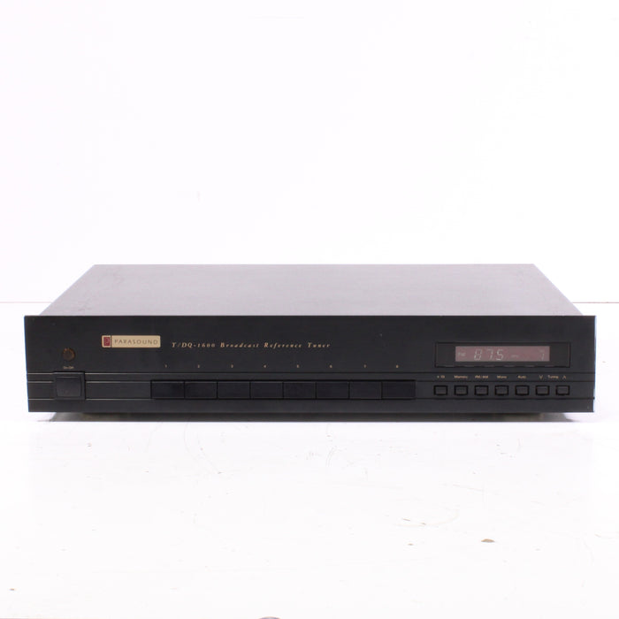 Parasound T/DQ-1600 Broadcast Reference Tuner (1995)-Stereo Tuner-SpenCertified-vintage-refurbished-electronics