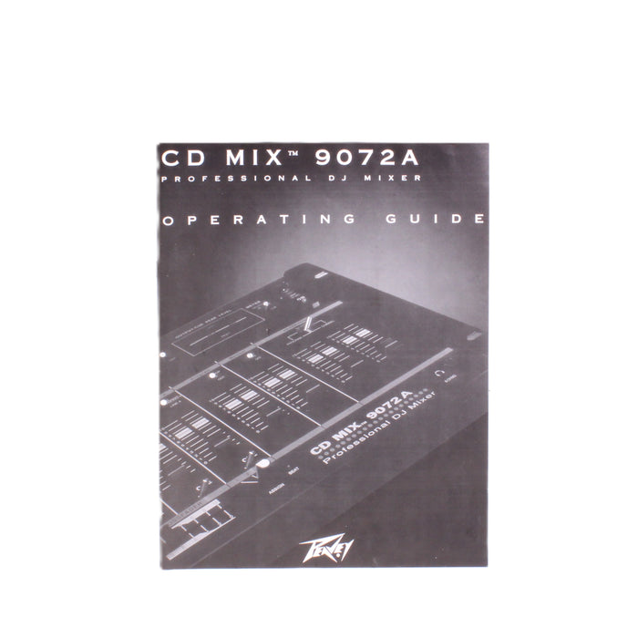 Peavey CD Mix 9072 Professional DJ Mixer Rack Mount Audio Mixer (ORIGINAL BOX)-Audio Mixers-SpenCertified-vintage-refurbished-electronics