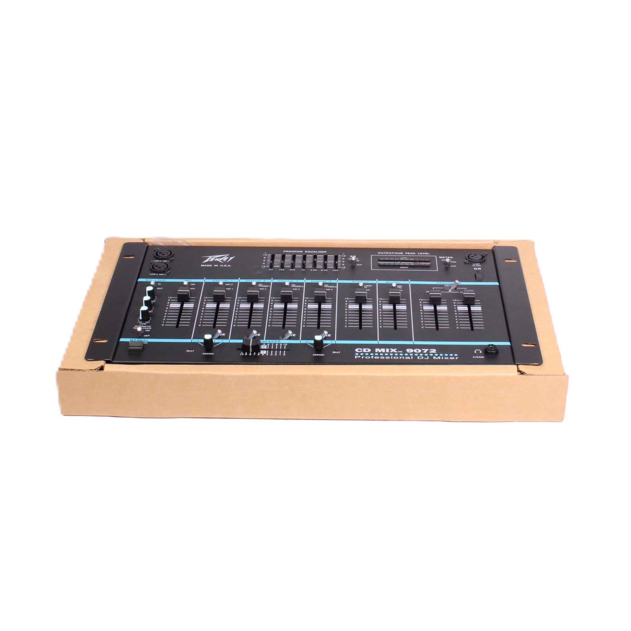 Peavey CD Mix 9072 Professional DJ Mixer Rack Mount Audio Mixer (ORIGI ...