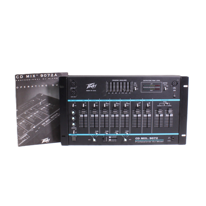 Peavey CD Mix 9072 Professional DJ Mixer Rack Mount Audio Mixer (ORIGINAL BOX)-Audio Mixers-SpenCertified-vintage-refurbished-electronics