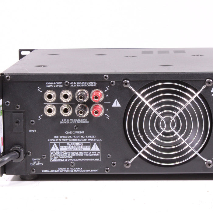 Peavey PV1200 Professional Stereo Power Amplifier Rack Mount (1995)-Power Amplifiers-SpenCertified-vintage-refurbished-electronics