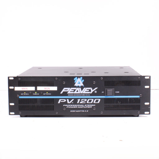 Peavey PV1200 Professional Stereo Power Amplifier Rack Mount (1995)-Power Amplifiers-SpenCertified-vintage-refurbished-electronics