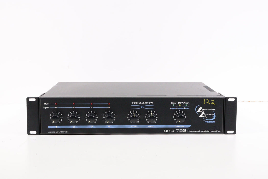 Peavey Uma 752 Mixer Integrated Modular Amplifier-Audio Amplifiers-SpenCertified-vintage-refurbished-electronics