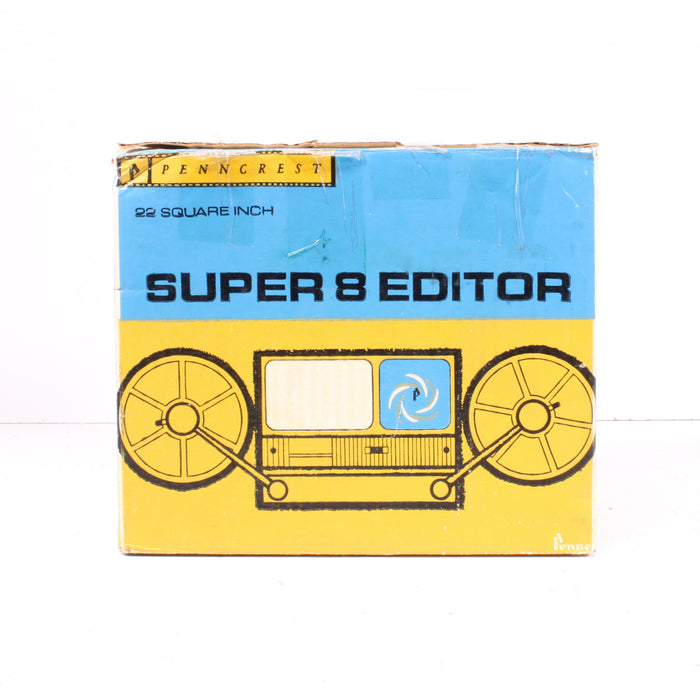 Penncrest 22 Square Inch Screen Super 8 Editor and Film Viewer-Audio Components-SpenCertified-vintage-refurbished-electronics