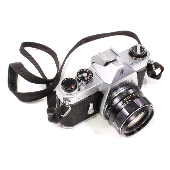 Pentax Honeywell Spotmatic 35mm Single-Lens Reflex SLR Camera with Case (AS IS)-Cameras-SpenCertified-vintage-refurbished-electronics