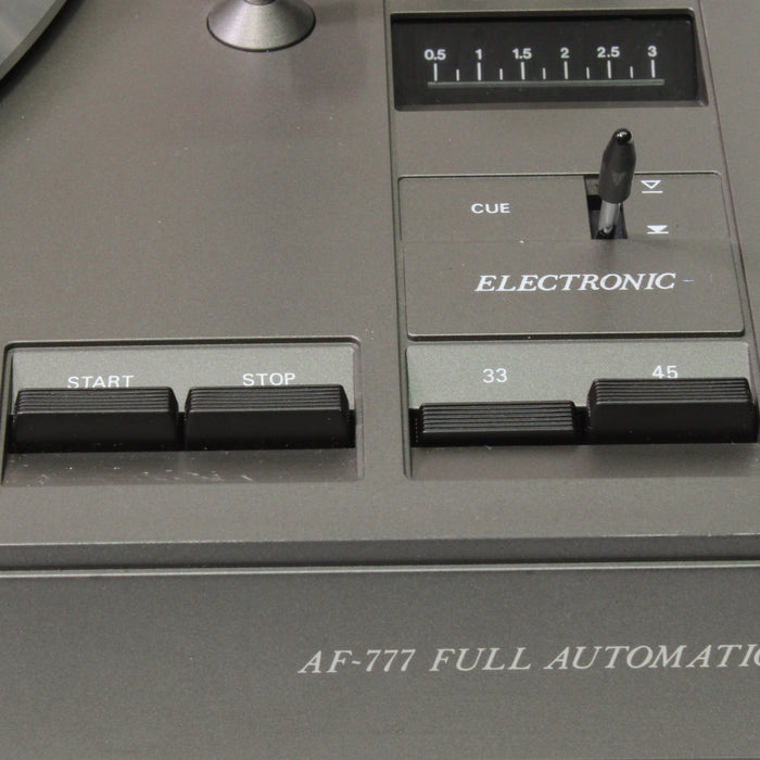 Philips AF-777 Belt Drive Turntable Fully Automatic Direct Control (1980)-Turntables & Record Players-SpenCertified-vintage-refurbished-electronics