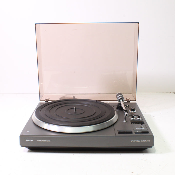 Philips AF-777 Belt Drive Turntable Fully Automatic Direct Control (1980)-Turntables & Record Players-SpenCertified-vintage-refurbished-electronics