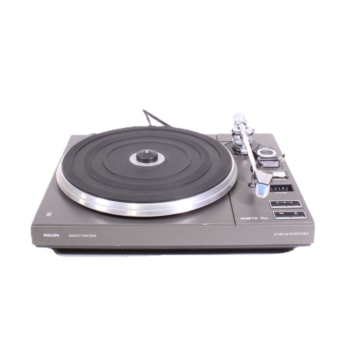 Philips AF 887 Electronic Turntable Direct Drive Auto Return Quartz Lock-Turntables & Record Players-SpenCertified-vintage-refurbished-electronics