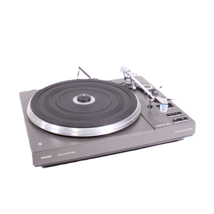 Philips AF 887 Electronic Turntable Direct Drive Auto Return Quartz Lock-Turntables & Record Players-SpenCertified-vintage-refurbished-electronics