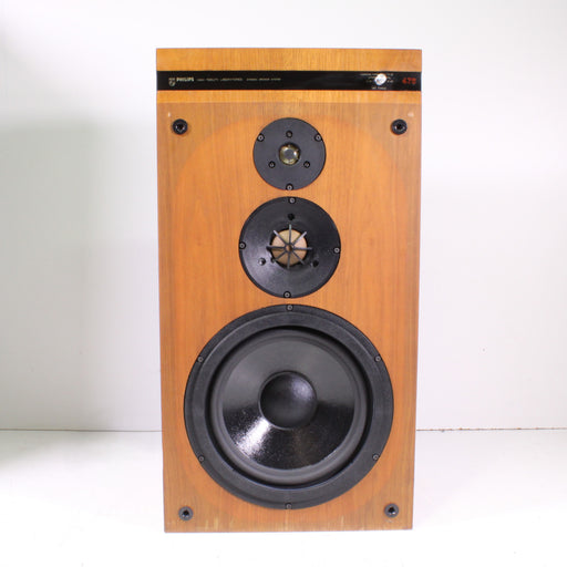 Philips AH-476 3-Way Dynamic Loudspeaker Speaker Pair-Speakers-SpenCertified-vintage-refurbished-electronics