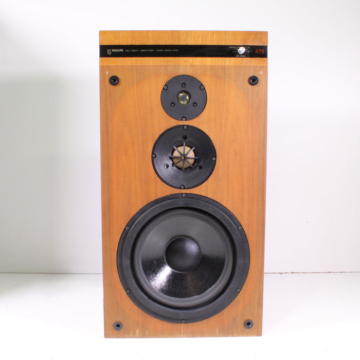 Philips AH-476 3-Way Dynamic Loudspeaker Speaker Pair-Speakers-SpenCertified-vintage-refurbished-electronics