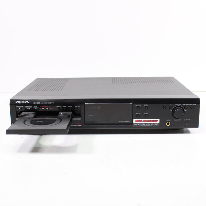 Philips CDR600 Compact Disc CD Recorder (2001)-CD Players & Recorders-SpenCertified-vintage-refurbished-electronics