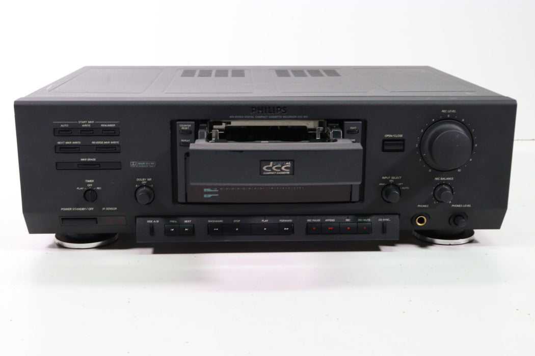 Philips DCC 900 Single Deck Digital Compact Cassette Player Recorder-Cassette Players & Recorders-SpenCertified-vintage-refurbished-electronics