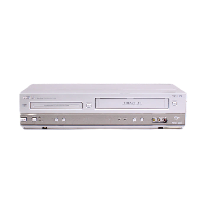 Philips DVD750VR DVD VHS VCR Combo Player 4-Head Hi-Fi Stereo VCR (2003)-VCRs-SpenCertified-vintage-refurbished-electronics