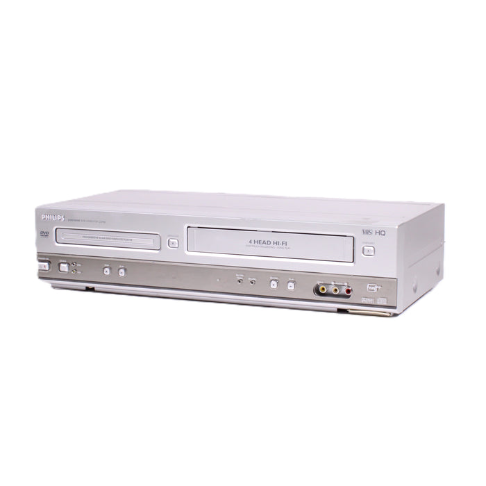Philips DVD750VR DVD VHS VCR Combo Player 4-Head Hi-Fi Stereo VCR (2003)-VCRs-SpenCertified-vintage-refurbished-electronics