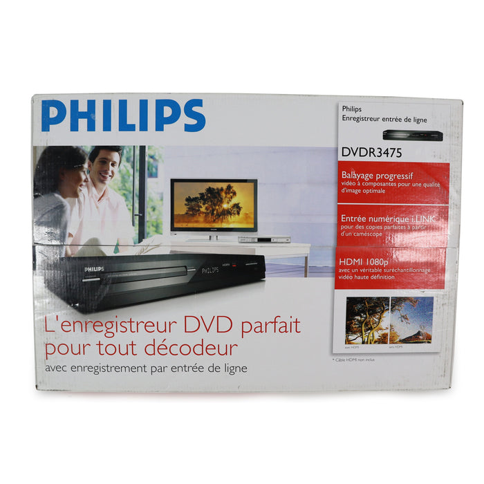 Philips DVDR3475 DVD Recorder and Player HDMI 1080p Upconversion-Electronics-SpenCertified-refurbished-vintage-electonics