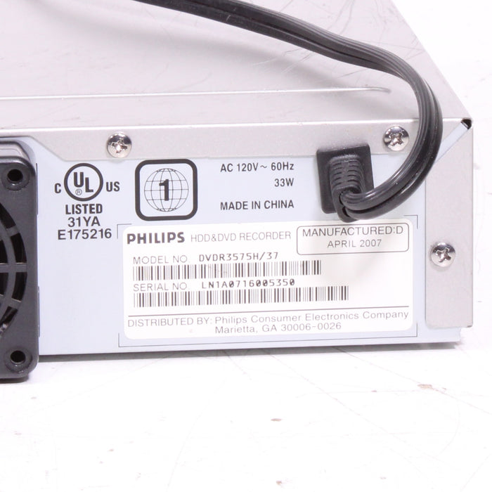 Philips DVDR3575H DVD Recorder with HDD Hard Disc Drive (2007)-DVD Recorders-SpenCertified-vintage-refurbished-electronics