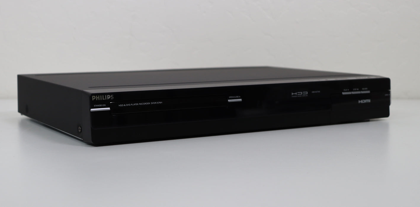 Philips DVDR3576H DVD Recorder with 160GB HDD Hard Disc Drive and Digital Tuner (New One Available)-Electronics-SpenCertified-vintage-refurbished-electronics