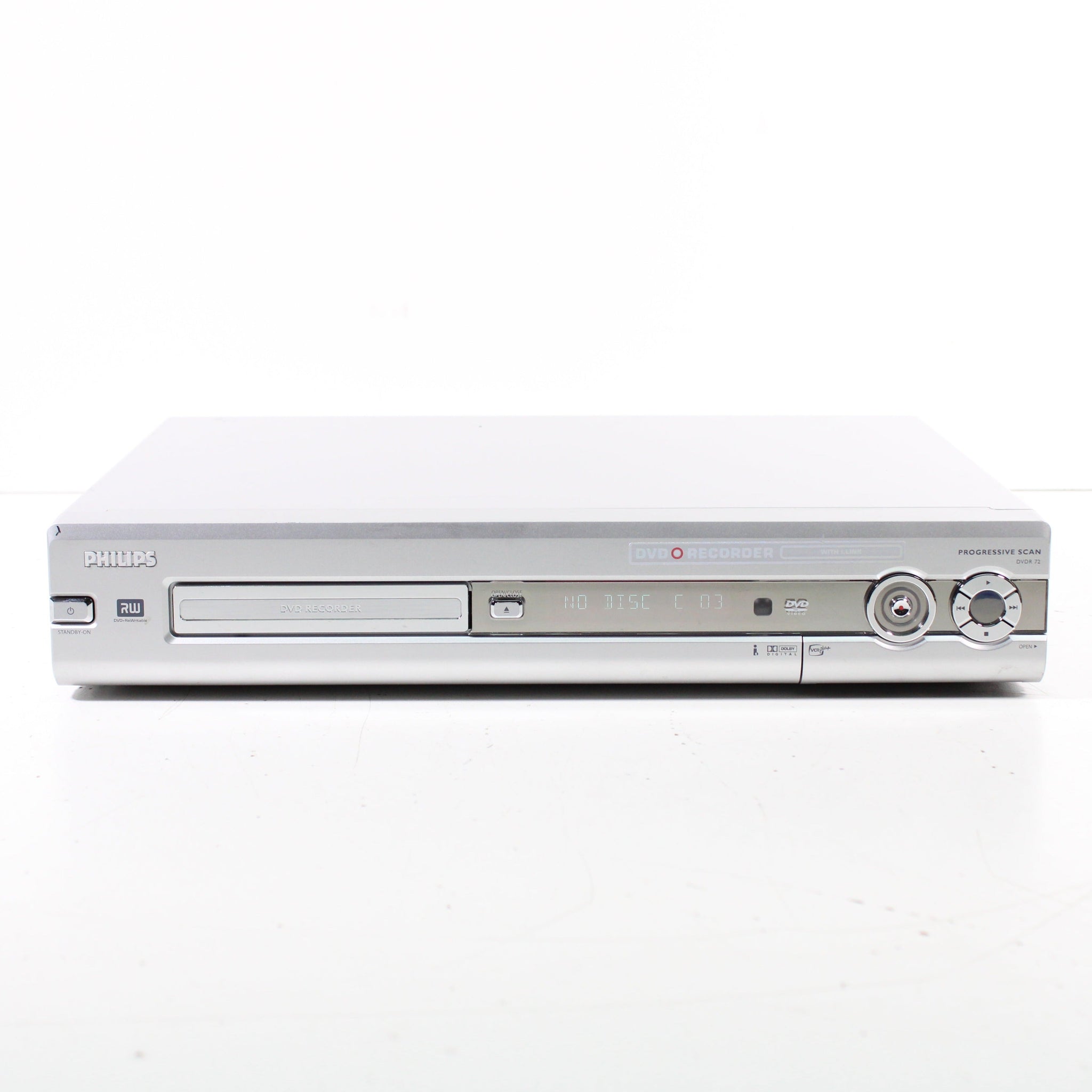 Dvd R Recorder Philips DVDR72 Progressive Scan DVD Recorder