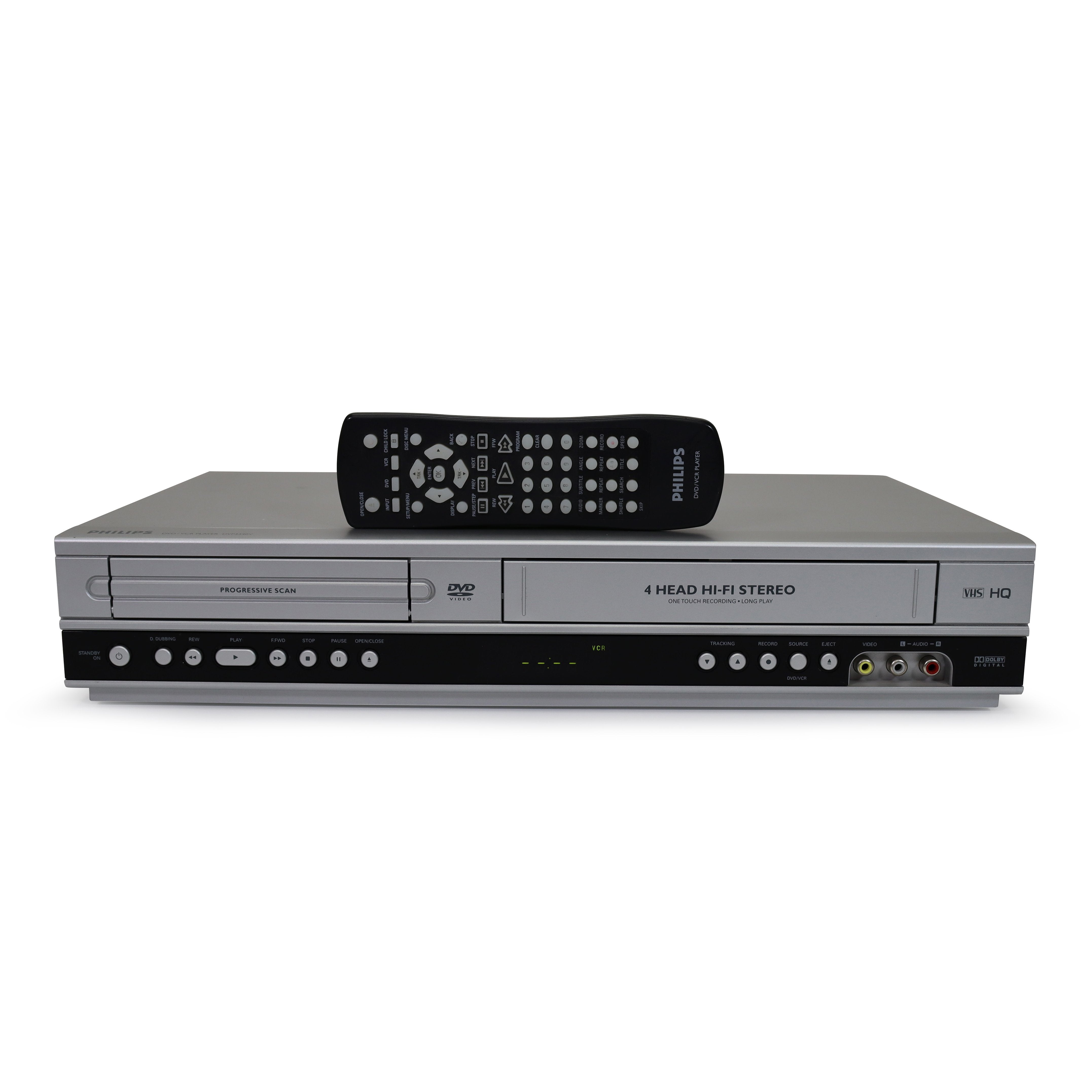 Philips DVP3340V DVD VCR Combo Player with SQPB — SpenCertified