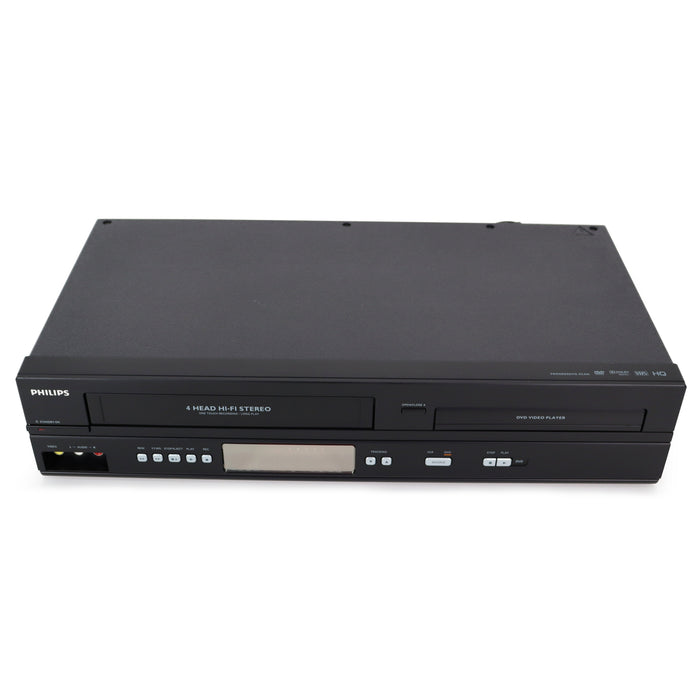 Philips DVP3345VB/F7 DVD/VCR Combo Player One Touch Recording Long Play Black-Electronics-SpenCertified-refurbished-vintage-electonics