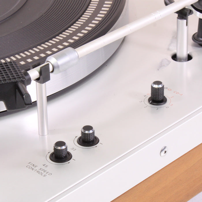 Philips GA 312 Belt-Drive Turntable Touch-Sensor Controls Wood Base (1976)-Turntables & Record Players-SpenCertified-vintage-refurbished-electronics