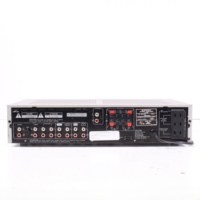 Pioneer A-40 Stereo Integrated Amplifier Silver Face Phono-Integrated Amplifiers-SpenCertified-vintage-refurbished-electronics
