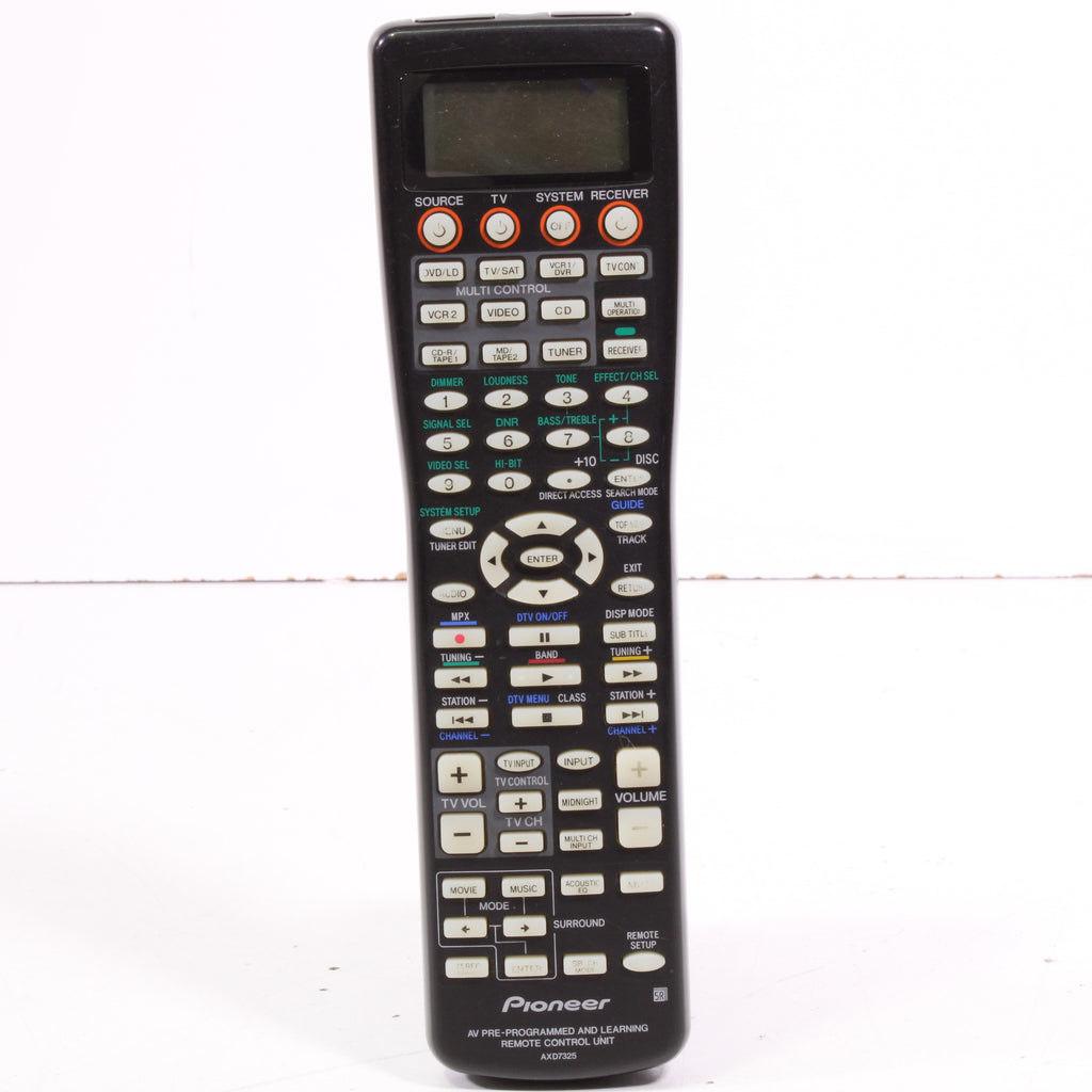 Pioneer AXD7325 Remote Control for Audio/Video Multi Channel