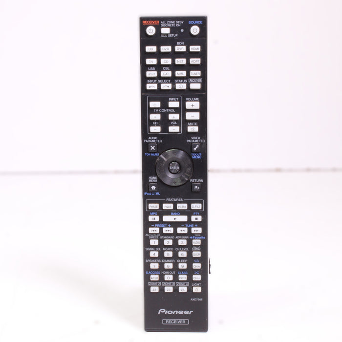 Pioneer AXD7668 Remote Control for AV Receiver SC-1522-K-Remote Controls-SpenCertified-vintage-refurbished-electronics