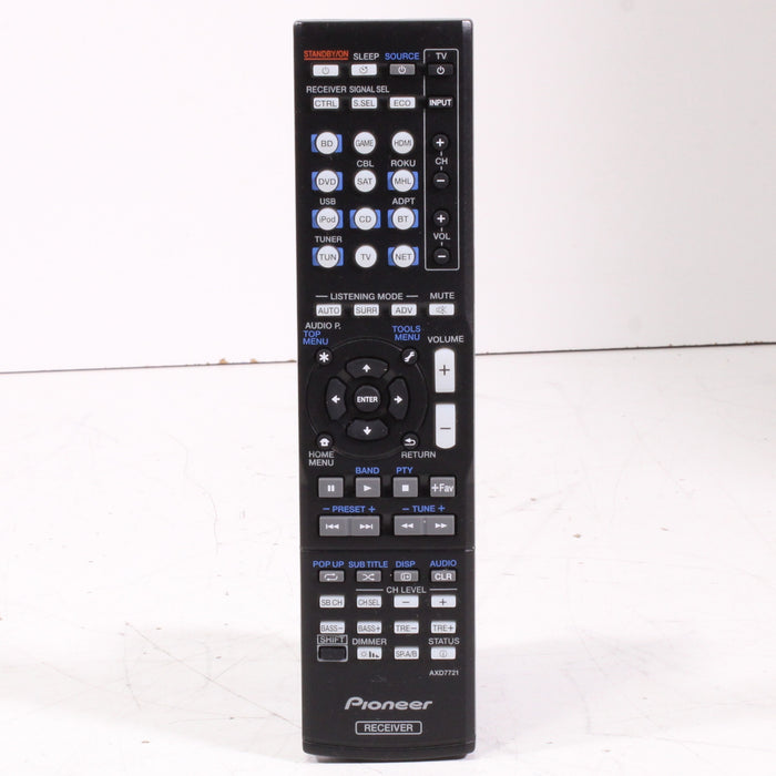 Pioneer AXD7721 Remote Control for AV Receiver VSX824K and more-Remote Controls-SpenCertified-vintage-refurbished-electronics