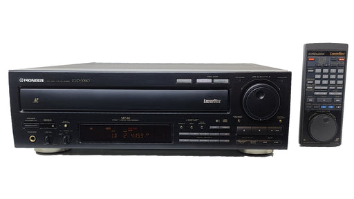 Pioneer CLD-3390 LaserDisc CD / CDV / LD Player Both Side Play Jog Dial-Electronics-SpenCertified-refurbished-vintage-electonics