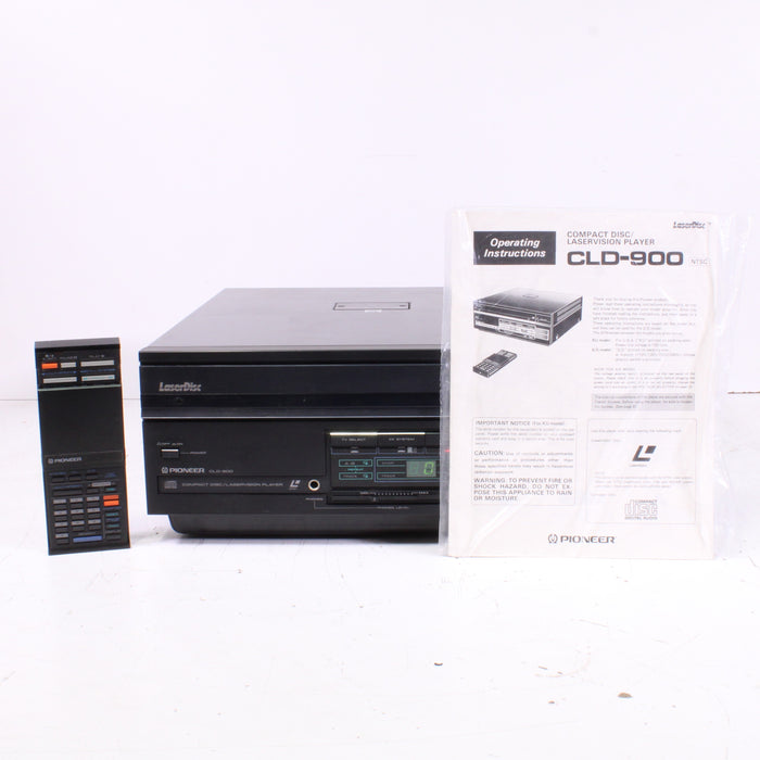Pioneer CLD-900 Compact Disc/ LaserDisc Player (1985)-LaserDisc Player-SpenCertified-vintage-refurbished-electronics