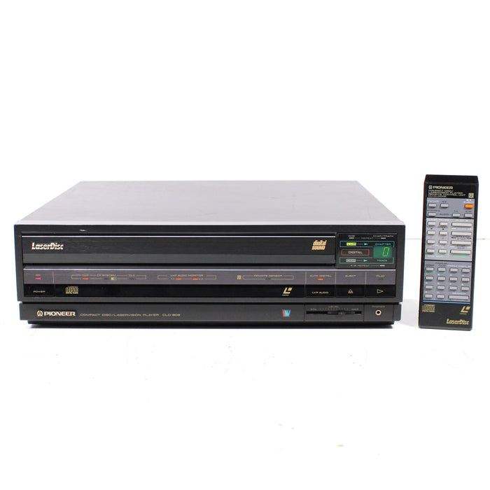 Pioneer CLD-909 CD CDV LD LaserDisc Player Auto Loading System (1987)-LaserDisc Player-SpenCertified-vintage-refurbished-electronics