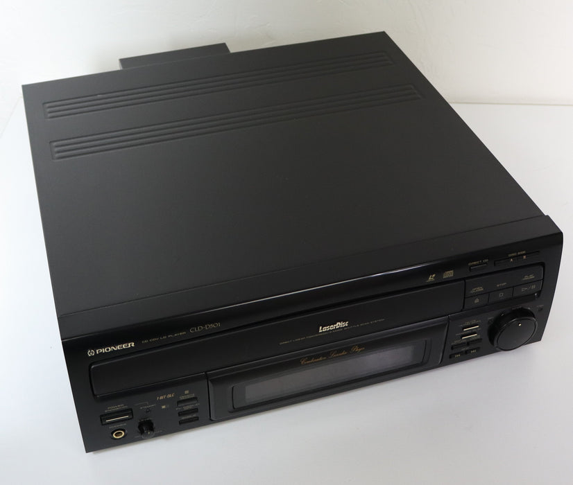 Pioneer CLD-D501 CD CDV LaserDisc LD Player System Both Side Play Jog Dial Control 2-Mode Shuttle Scan System S-Video Optical Digital Audio-LaserDisc Player-SpenCertified-vintage-refurbished-electronics